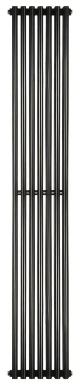 Трубчатый радиатор Betatherm вертикальный Praktikum 2 1800x275 (Черный RAL9005М, подк. №99)